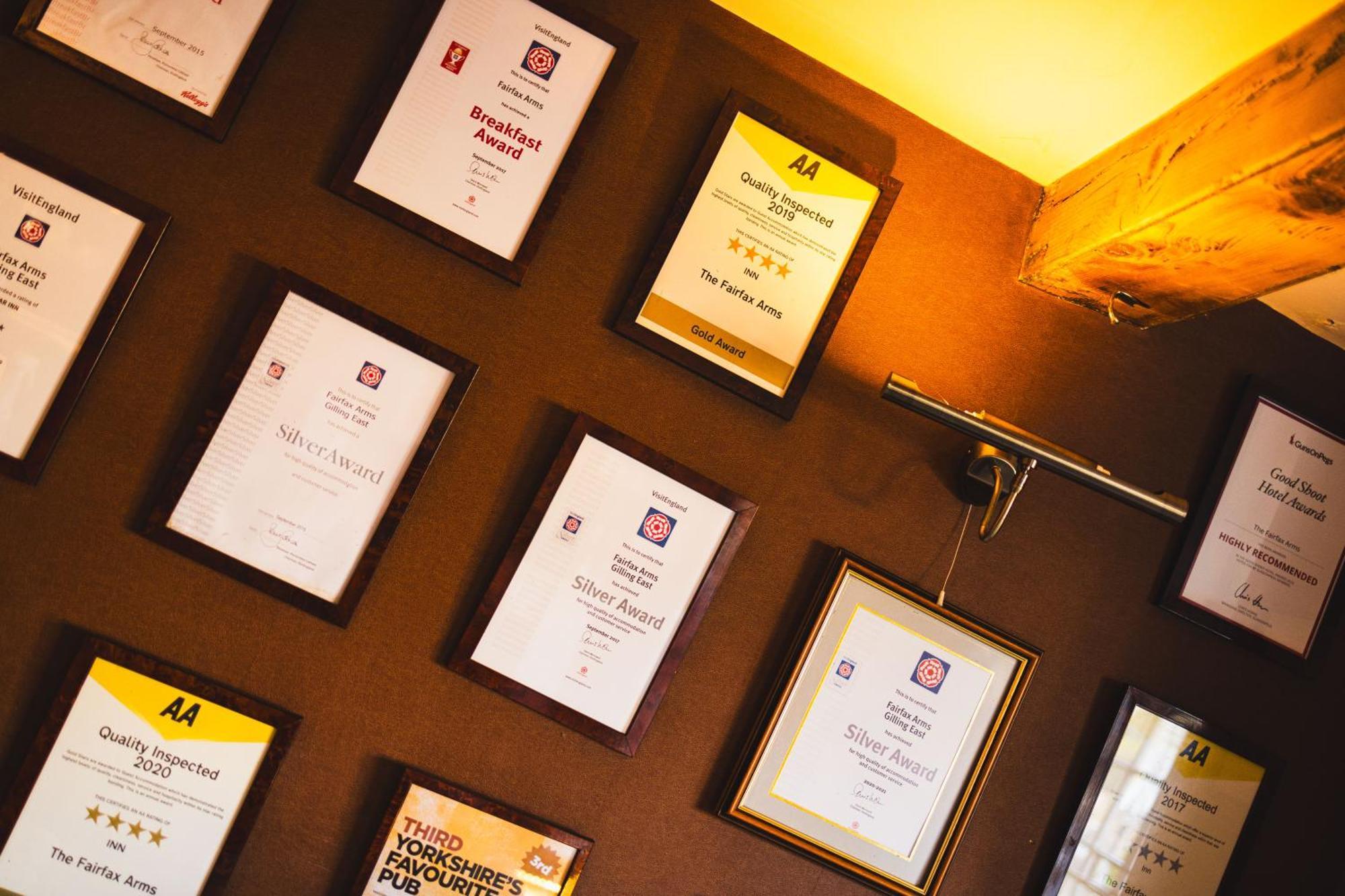 The Fairfax Arms Otel Gilling East Dış mekan fotoğraf